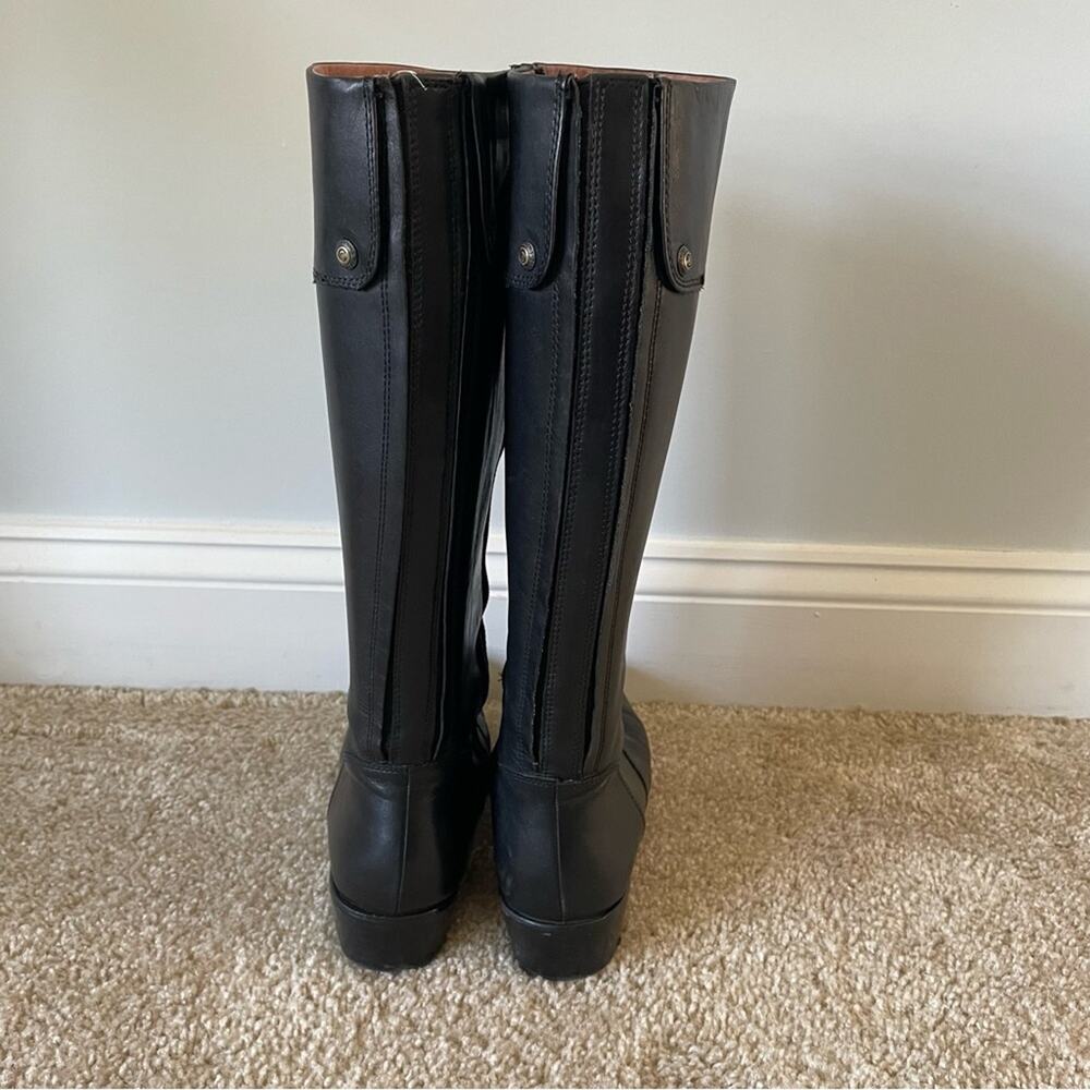 Corso Como Black Leather Boots 9M - Picture 3 of 13